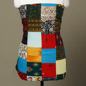 Buy Handcrafted Patchwork Cotton Kurta Material