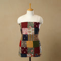 Multicolor - Handcrafted Patchwork Cotton Kurta Material (2.7m) 13