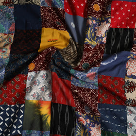 Buy Handcrafted Patchwork Cotton Kurta Material