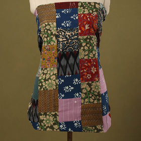 Buy Handcrafted Patchwork Cotton Kurta Material