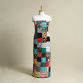 Multicolor - handcrafted patchwork cotton unstitched kurta