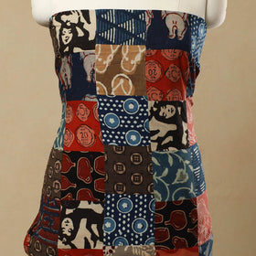  Multicolor Handcrafted Patchwork Cotton Kurta Material