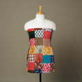 Multicolor Handcrafted Patchwork Cotton Kurta Material