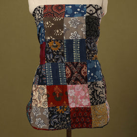 Buy Multicolor Handcrafted Patchwork Cotton Kurta Material