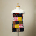 Buy Multicolor Handcrafted Patchwork Cotton Kurta Material