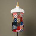 Multicolor Handcrafted Patchwork Cotton Kurta Material