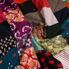 Buy Handcrafted Patchwork Cotton Kurta Material