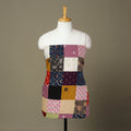 Multicolor Handcrafted Patchwork Cotton Kurta Material