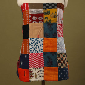  Multicolor Handcrafted Patchwork Cotton Kurta Material