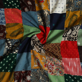 Buy Handcrafted Patchwork Cotton Kurta Material