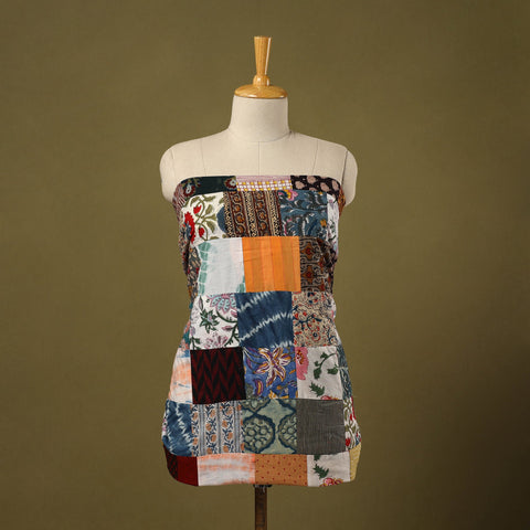 Buy Handcrafted Patchwork Cotton Kurta Material