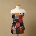 Buy Multicolor Handcrafted Patchwork Cotton Kurta Material