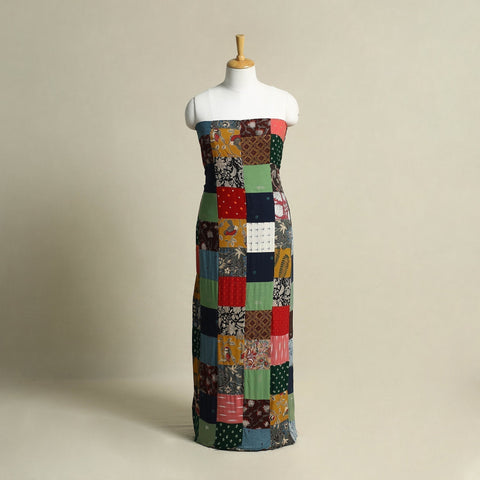 Buy Handcrafted Patchwork Cotton Kurta Material