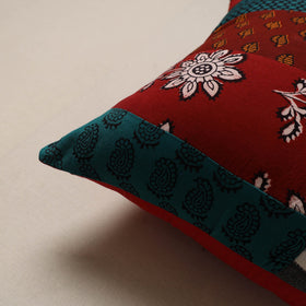 Handcrafted patchwork cushion cover 03