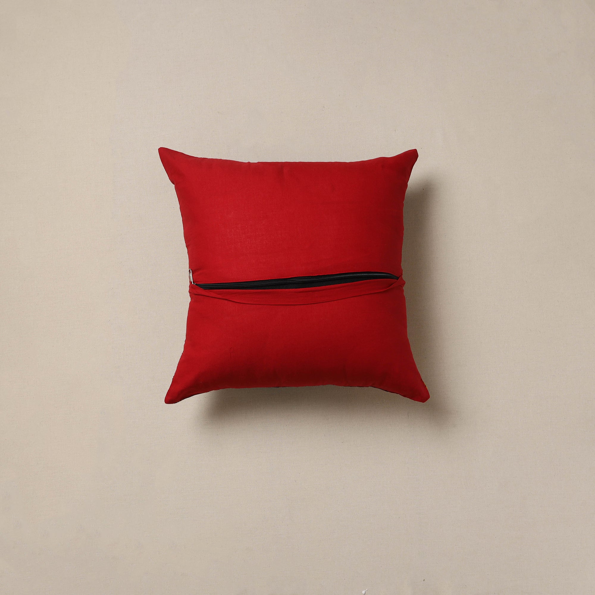Handcrafted patchwork cushion cover 06