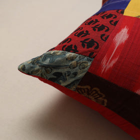 Handcrafted patchwork cushion cover 07