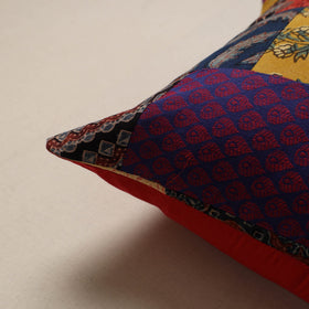 Handcrafted patchwork cushion cover 113