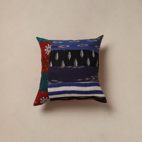 Handcrafted patchwork cushion cover 121