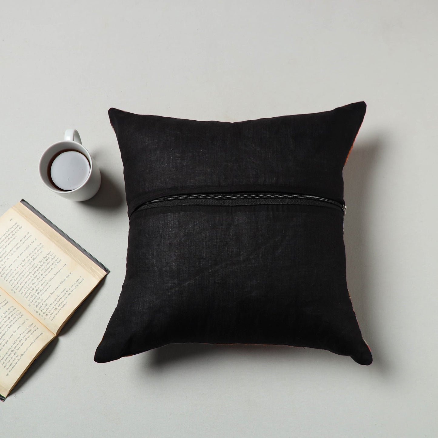  Multicolor Handcrafted Patchwork Cushion Cover