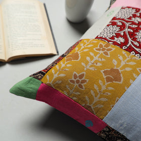  Multicolor ulticolor Handcrafted Patchwork Cushion Cover