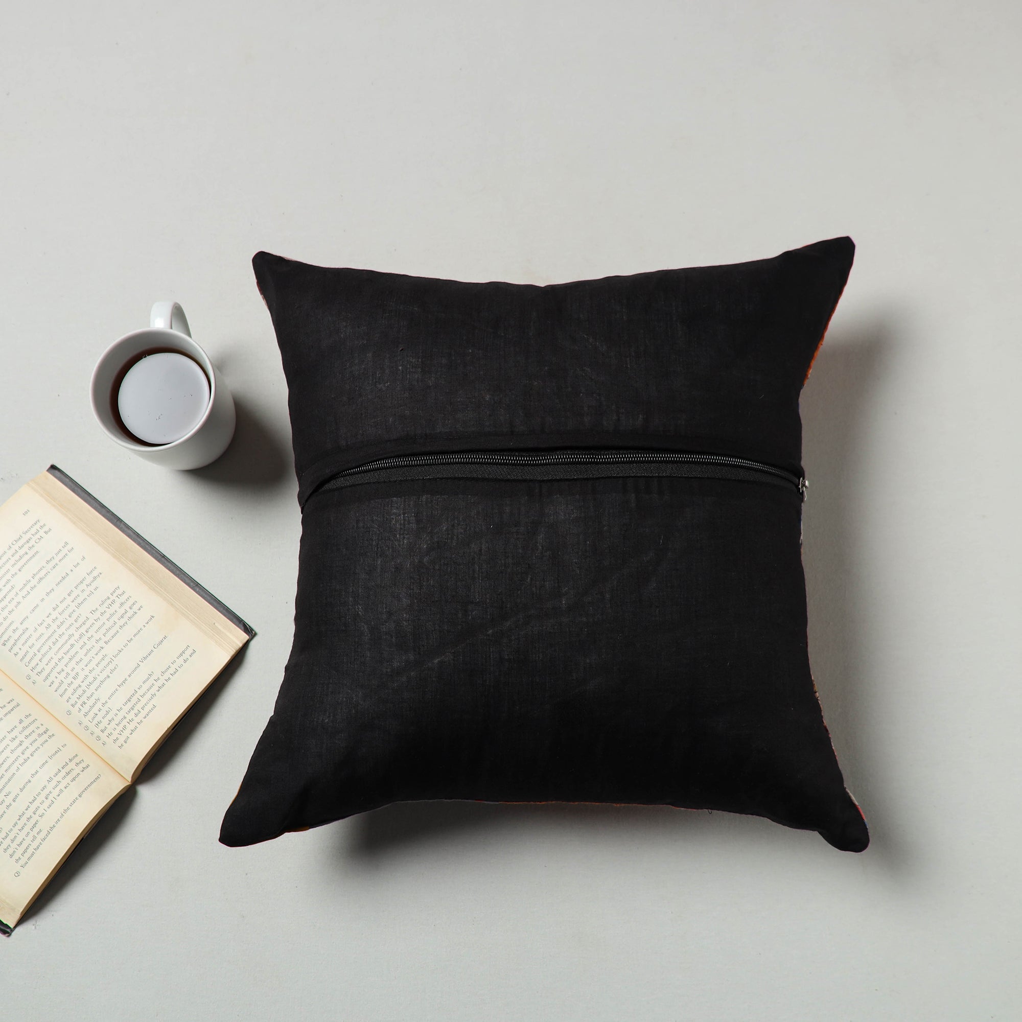  Multicolor ulticolor Handcrafted Patchwork Cushion Cover