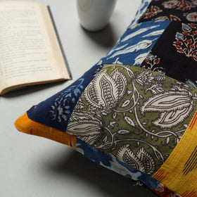 Multicolor - handcrafted patchwork cushion cover 49