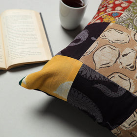 Buy Multicolor Handcrafted Patchwork Cushion Cover