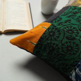 Multicolor - handcrafted patchwork cushion cover 58