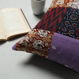 Multicolor - handcrafted patchwork cushion cover 67