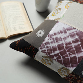 Multicolor - handcrafted patchwork cushion cover 71