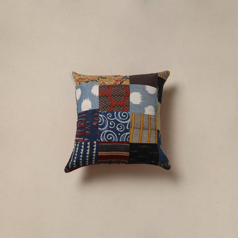Handcrafted patchwork cushion cover 77