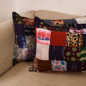 Handcrafted patchwork pillow covers (set of 2) 07