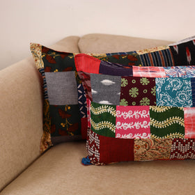 Handcrafted patchwork pillow covers (set of 2) 24