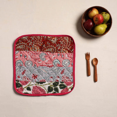 Multicolor Handcrafted Patchwork Pot Holder