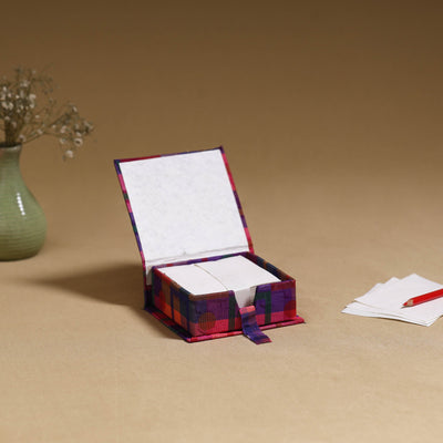 Multicolor - handcrafted printed card holder with slips 19