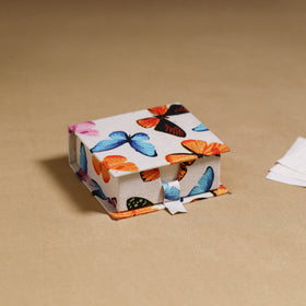 Multicolor - handcrafted printed card holder with slips 39