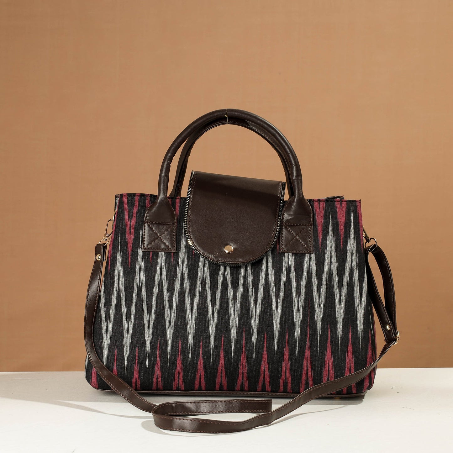 Multicolor Handcrafted Printed Hand Bag