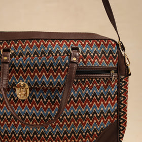  Multicolor Handcrafted Printed Laptop Bag 