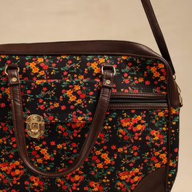  Multicolor Handcrafted Printed Laptop Bag 