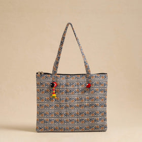  Multicolor Handcrafted Quilted Cotton Hand Bag