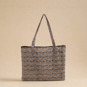  Multicolor Handcrafted Quilted Cotton Hand Bag