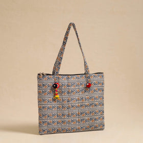  Multicolor Handcrafted Quilted Cotton Hand Bag