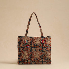 Multicolor Handcrafted Quilted Cotton Hand Bag