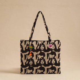  Multicolor Handcrafted Quilted Cotton Hand Bag