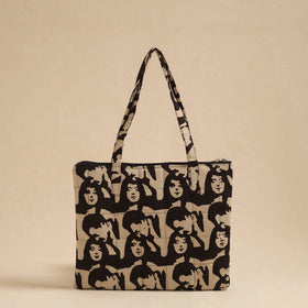  Multicolor Handcrafted Quilted Cotton Hand Bag
