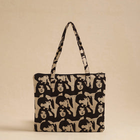  Multicolor Handcrafted Quilted Cotton Hand Bag