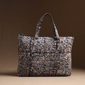 Multicolor Handcrafted Quilted Cotton Hand Bag 19