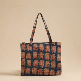  Multicolor Handcrafted Quilted Cotton Hand Bag