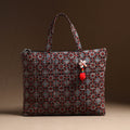 Multicolor Handcrafted Quilted Cotton Hand Bag 20