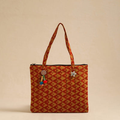  Multicolor Handcrafted Quilted Cotton Hand Bag